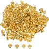 Trimming Shop 2mm Ottone Occhielli, Durevole & Ruggine - Prova Anelli di Tenuta per Bambino Bambole, Fai da Te Progetti, Arti & Artigianato Decorazione, Abbigliamento Etichette (Oro, 100pcs)