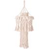 Syglawnd Paralume Boho, Paralume macramè Boho Intrecciato a Mano - Copertura per Lampada sospesa in Fibra Naturale per casa, dormitorio e Arredamento, Stile-2, Paralumi
