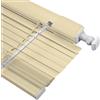 Generico Tende Veneziane in Alluminio per Interno Finestre, Senza Foratura, Tende Orizzontali Oscuranti a Lamelle da 25mm, Privacy e Protezione, per Finestre e Porte di Casa o Ufficio(Light Yellow)