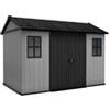 Keter casetta da giardino in resina NEWTON PLUS 7511/1175 EVOTECH GRIGIO - DOPPIA OPZIONE MONTAGGIO