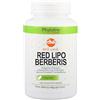 Laboratori Bio Line - Berberina Complex Red Lipo Berberis in Compresse (6 Mesi) Integratore di Barberina e Monacolina K da Riso Rosso Fermentato, Integratore con Berberina (180 Compresse)