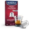 Borbone 100 Capsule Alluminio Borbone Compatibili Nespresso PALERMO