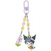 Sanrio Kuromi Portachiavi Fiore Innamorato Ape Ciondolo Ufficiale Giappone