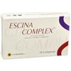 AVICENNA NATURAL INSTITUTE SRL Escina Complex Integratore Vasoprotettivo Circolazione 20 Compresse Integratori Venotonici