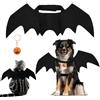 ZDQC Ali di Pipistrello per Animali Domestici, Costume da Pipistrello per Cani e Gatti, Vestiti per Halloween (L)