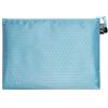 Anevous 2 sacchetti portadocumenti con chiusura lampo impermeabile, per documenti, ricevute, carta, ufficio, viaggi scolastici, cosmetici, blu cielo A5, 24 x 18 cm