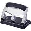 Bostitch Office EZ Squeeze, Perforatore a 3 fori resistente, dalla capacità di 40 fogli, richiede meno forza, adatto per casa, ufficio, scuola, dal design elegante, colore argento