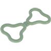 Kerbl Pet Giocattolo da tirare, giocattolo per cani, giocattolo da riporto, giocattoli da lancio per cani, 25x13,5x1,6 cm, verde, TPE, galleggiabile, non contiene BPA, per giochi di tiro alla fune