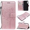 Fatcatparadise Cover per Samsung Galaxy A50/A50S/A30S, Custodia Samsung A50/A50S/A30S, Custodia Portafoglio a Libro in Pelle Flip Cover e TPU Silicone con Funzione Supporto Magnetica (Oro Rosa)