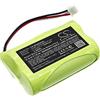 TECHTEK batterie compatibile con [Bang & Olufsen] Beo5 sostituisce HHR-120AAB33 F1x2 FBA