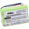 vhbw batteria compatibile con Avaya WT9620, 20DT telefono fisso cordless (800mAh, 3,6V, NiMH)