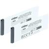 vhbw 2x batteria sostituisce Cisco GP-S10-374192-010H, 74-102376-01, CP-BATT-8821 per smartphone cellulare (2400mAh, 3,8V, Li-Poly)
