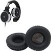 WHIYO Cuscinetti auricolari di ricambio in pelle memory foam per cuffie AKG K67 K618 K619 Tiesto - nero