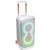 JBL PartyBox Stage 320 - Altoparlante portatile con ruote, colore: Bianco