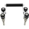 JHYBDP Telefono Staffa Supporto Per Navigatore GPS Per Moto Per BMW R1200R R1200RS R 1200 R1200 RS 1200RS 1200R Per Cellulare Per Telefono 12/22 Mm Moto Supporto Navigazione