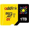 addlink Scheda microSD Express da 1 TB per Nintendo Switch 2, velocità fino a R/W 880/750 MB/s memoria MicroSDXC Express, ROG Ally, Steam Deck, fotocamera UHS-I, C10, U3, V30, Full HD 4K