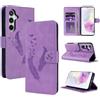 CASAFUNY Cover per Samsung Galaxy A35 5G Custodia Cover in Pelle Portafoglio a Libro Samsung A35 5G Magnetica Supporto Protezione Flip Case Custodia per Samsung Galaxy A35 5G, Viola