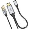 Maqze Adattatore HDMI a USB C, 4K a 60Hz Unidirectional HDMI to Type-C Cable (Male to Female) for Portable Monitor, Laptop, Projector, Xreal Air AR & Rokid AR