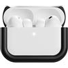 Arc Pulse Compatibile con Custodia AirPods Pro 3 (2025), Protezione Minimalista Antiurto, Guscio in Alluminio + Inserti in Elastomero, Cover Custodia di Ricarica con Montaggio a Scorrimento