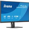 iiyama ProLite XUB3297QSNP-B1 Monitor PC 81,3 cm (32") 2560 x 1440 Pixel Quad HD LED Nero, Monitor LED - XUB3297QSNP-B1