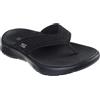 Skechers Go Walk Flex Sandalo Donna Scarpe, Nero Nero, 37 EU