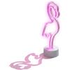 Muitomas Lampada Led Neon Flamingo Type-C Rosa