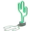 Muitomas Lampada Led Neon Cactus a Batteria Green
