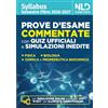 Nld Concorsi Syllabus semestre filtro 2026. Prove d'esame commentate con quiz ufficiali e simulazioni inedite. Con software di simulazione