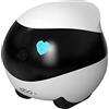 Enabot EBO SE Telecamera per Animali Domestici in Movimento 1080P, connettività Wi-Fi, Visione Notturna, Auto-Crociera, Auto-Ricarica, rilevazione del Movimento, Audio a 2 Vie
