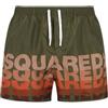 DSQUARED2 COSTUME MARE E PISCINA Uomo DSQUARED2 D7B626710 302 MILITARE