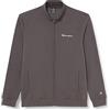 Champion Legacy American Classics - Script Logo Powerblend Fleece High-Neck Full Zip Felpa, Grigio Grafite, S Uomo FW23