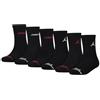 Jordan Legend Crew 6Pk Calzini per bambino Black 9/11 anni