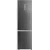 Haier 2D 60 Serie 3 PRO Frigorifero Combinato 406L (289L Frigo + 117L Freezer), Total No Frost, Wi-Fi hOn App, Air Surround, My Zone Pro, Classe D, Dark Inox, 205x59,5x66,7 cm (AxLxP), HDPW3620DNPD