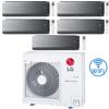 Lg Climatizzatore Condizionatore LG Artcool Mirror AI Air R32 Wifi Penta Split inverter 9000 + 9000 + 9000 + 9000 + 12000 BTU con U.E. MU5R30 Classe A++/A+ NOVITÀ