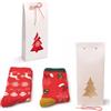 Set 2 paia calzini tema natalizio Navira personalizzate o neutre