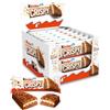 Kinder Crispy, Wafer Croccante Ricoperto di Cioccolato al Latte con Granella di Biscotto e Doppio Ripieno al Latte Kinder e Cacao, Senza Coloranti e Conservanti, Confezione da 14 Barrette da 34g