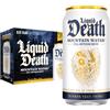 Liquid Death, Still Mountain Water, confezione da 12 (lattine da 340 ml), vera fonte di montagna, 100% prodotto in America