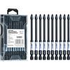 toolant Set di 10 punte magnetiche Phillips da 10,2 cm, per cacciavite a percussione, antiscivolo, in acciaio S2, PH2, con punte lavorate a CNC, per trapano elettrico