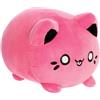 Aurora, 61546, Tasty Peach Vivid Pink Meowchi 3,5 pollici, Soft Toy, rosa