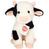 Hermann Teddy Teddy Hermann 91734 Mucca Smilla 25 cm, peluche con contenuto di riciclo ideale (materiale di riempimento)