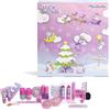 MARTINELIA, Calendario dell'avvento con trucchi per bambini, calendario del conto alla rovescia, motivo bellezza e cosmetici per bambina,-con 24 sorprese per Natale: smalti, trucchi, accessori, regalo