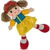 Teorema Giocattoli Teorema - Carlotta Bambola di Pezza Principessa Favole Bambola Stoffa, Giocattolo per Bambini, Altezza 30cm