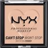 NYX Professional Makeup Fondotinta in polvere Can't Stop Won't Stop, Matte Finish, Medium