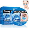 Eniyou 60 Pcs Patch Occhi, Maschera Occhiaie a Base di Acido Ialuronico e Collagene, Patch Occhiaie e Borse, Patch Occhi Antirughe con Effetto Rinfrescante e Idratante, Adatta Sia Per Uomini Che per Donne