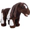 HKM Kids Pinto Cuddle Pony marrone/bianco