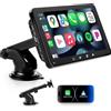 Article Sans Marque Schermo CarPlay - CarPlay senza fili - Apple CarPlay - CarPlay Android Auto - Schermo CarPlay universale - Display touchscreen IPS - Lettore video - Streamer multimediale - Accessori per auto - Telecamera posteriore - Bluetooth - USB …