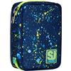 SJ GANG STYLE JAM GANG Astuccio Scuola Speed Pad, Blu, Portapenne Mono Scomparto Con Plance Amovibili e Penne, Matite, Colori, Accessori Zaino, Elementari, Medie, Bambino