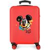 Disney have a good Time Mickey Street spray cabina valigia Rosso 38x55x20 cm ABS rigido Chiusura a combinazione laterale 35L 2 kg 4 doppie ruote bagaglio a mano