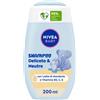 NIVEA (BEIERSDORF SpA) Nivea Baby Shampoo Delicato & Neutro 200 ml, Shampoo bambini per una detersione delicata no lacrime