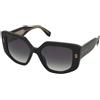 Marc Jacobs MJ 1116/S 807/9O | Occhiali da Sole Graduati o Non Graduati | Prova Online | Plastica | Quadrati | Nero | Adrialenti